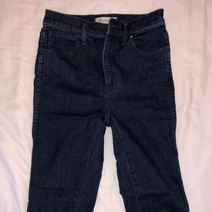 Madewell high rise skinny jeans